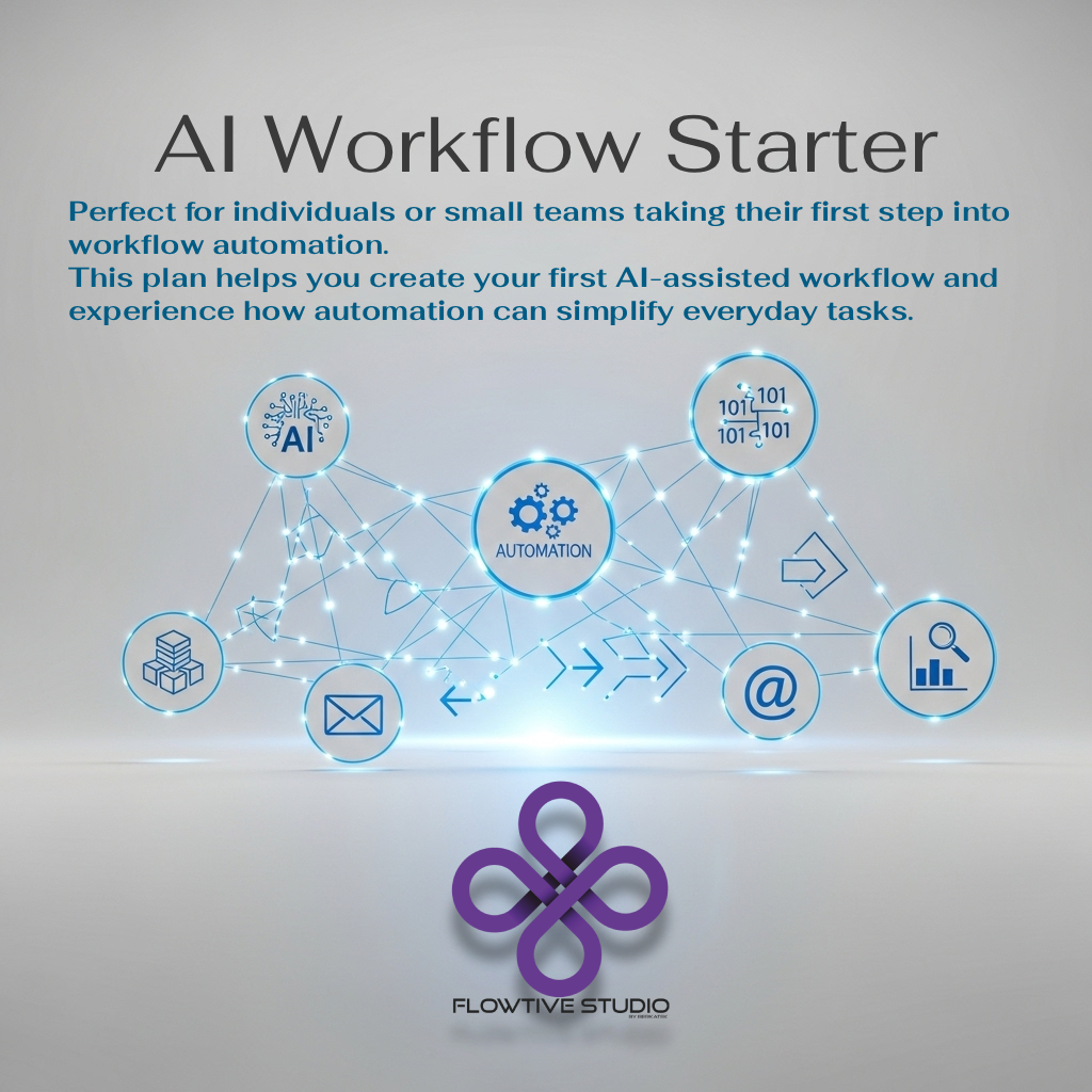 AI Workflow Starter (Basic Plan) - Montly