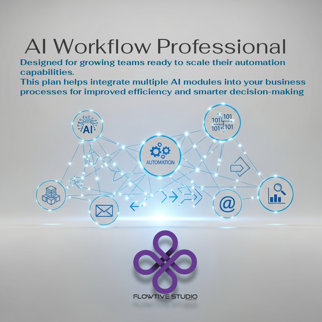 AI Workflow Professional (Standard Plan) - Montly